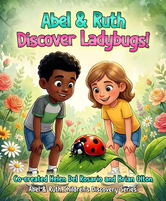 Ladybugs Book Cover 580x700px